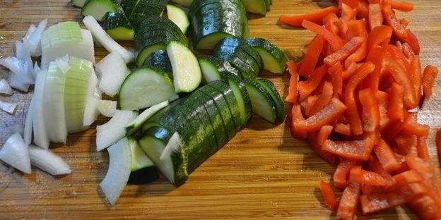 макароны с фрикадельками