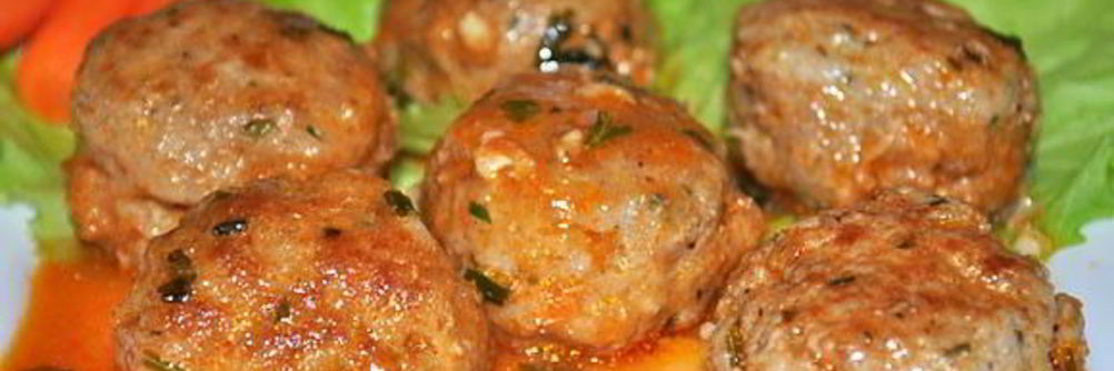 Пикантные фрикадельки в соусе