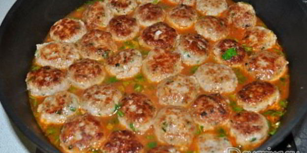 пикантные фрикадельки в соусе