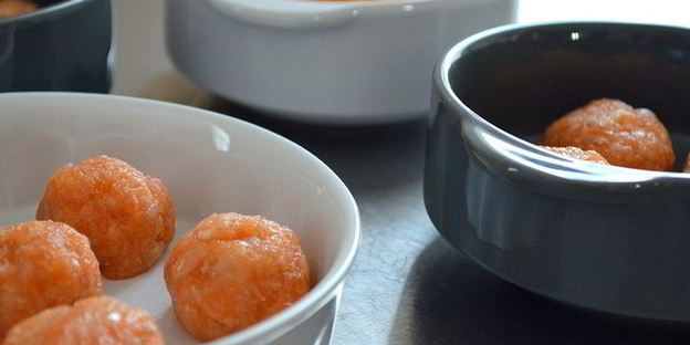 рыбные фрикадельки в сливочном соусе