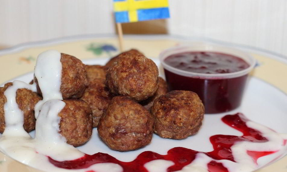 Рецепт шведских фрикаделек