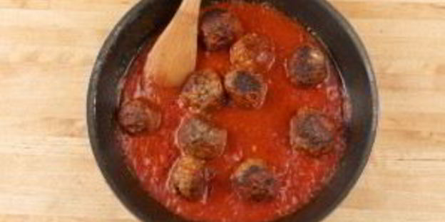 спагетти с фрикадельками по-итальянски