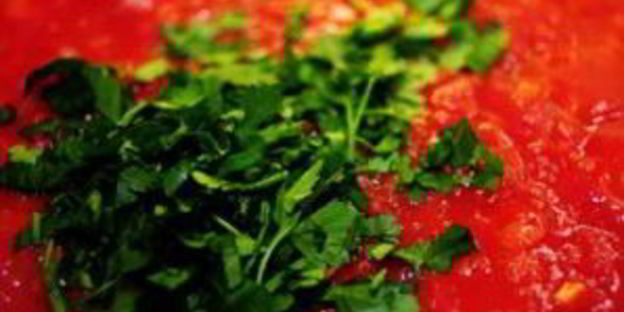 спагетти с фрикадельками