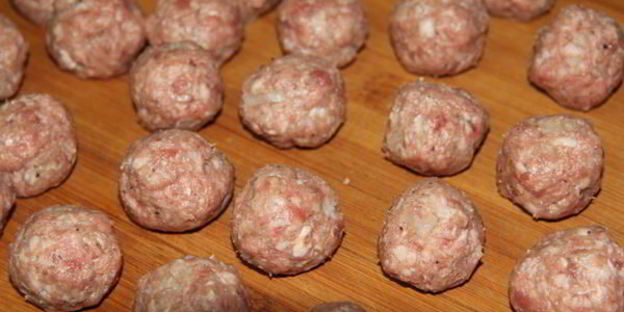 закуска из грибов с фрикадельками