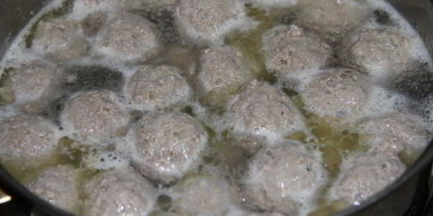 закуска из грибов с фрикадельками