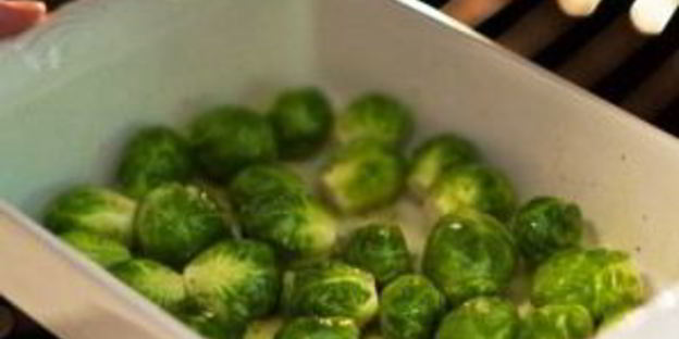 гарнир из брюссельской капусты