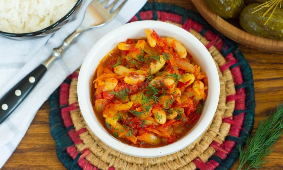 Рецепт гарнира из фасоли