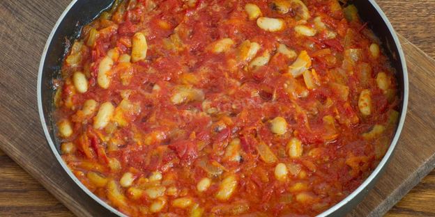 гарнир из фасоли