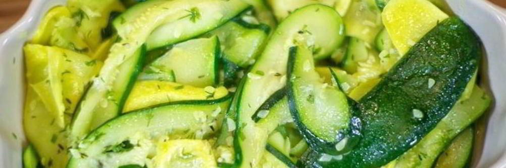 Гарнир из кабачков