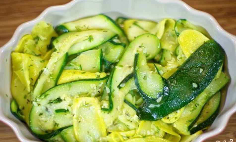 Рецепт гарнира из кабачков