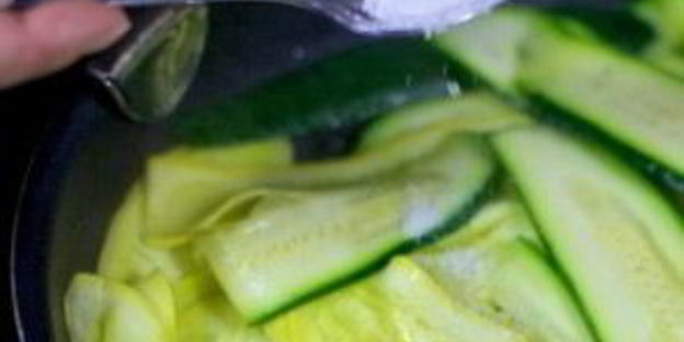 гарнир из кабачков