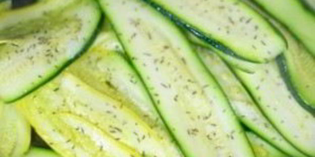 гарнир из кабачков