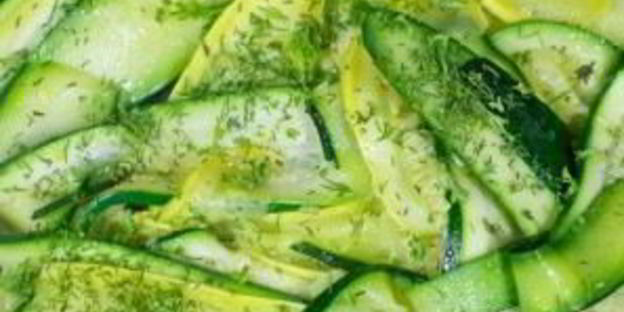 гарнир из кабачков