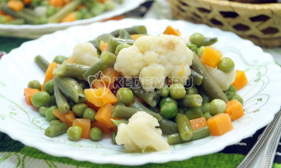 Рецепт гарнира из овощей