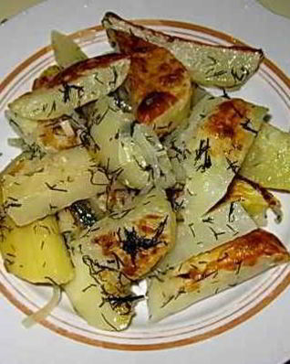 Гарнир к горбуше