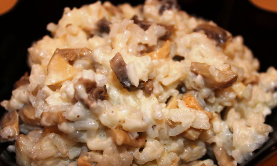 Рецепт гарнира к жареным грибам