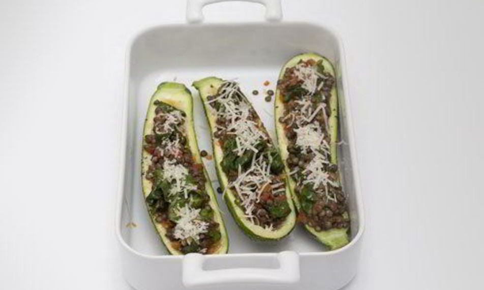 Рецепт чечевицы с цукини