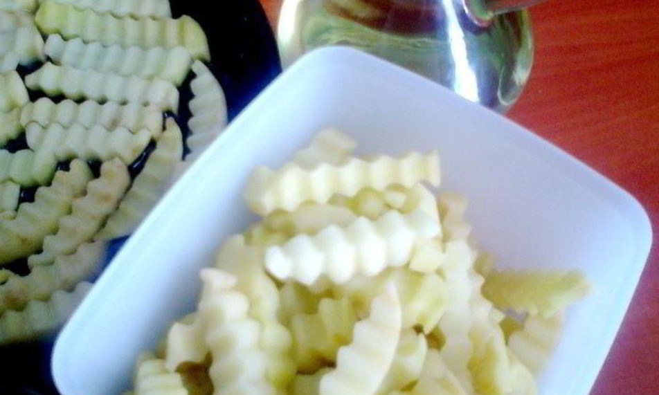 Рецепт картофеля фри впрок