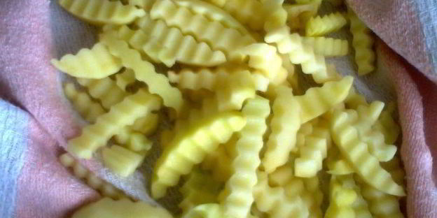 картофель фри впрок