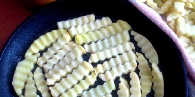 картофель фри впрок