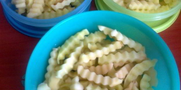 картофель фри впрок