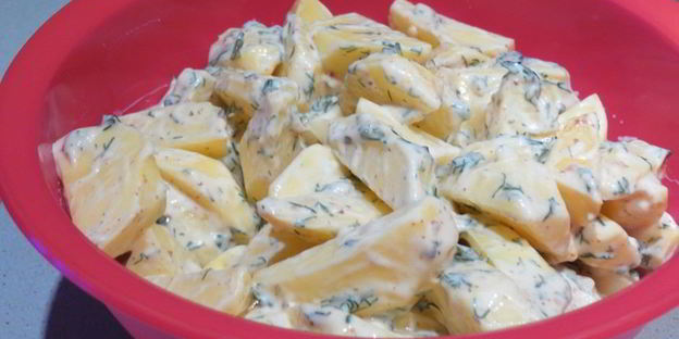 картофель по-деревенски