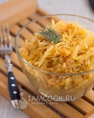 Картофель по-корейски