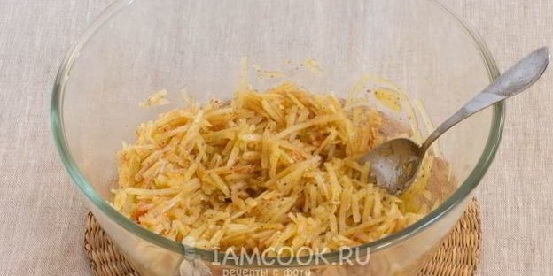 картофель по-корейски