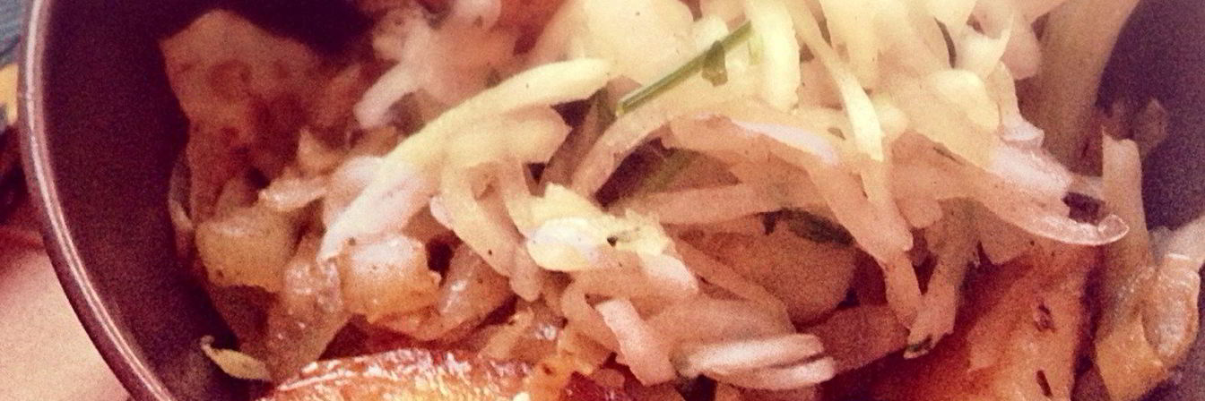 Картофель с капустой по-ирландски