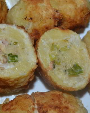 Картофель с начинкой