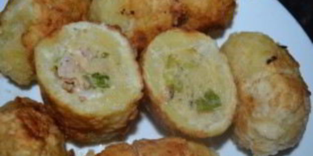 картофель с начинкой