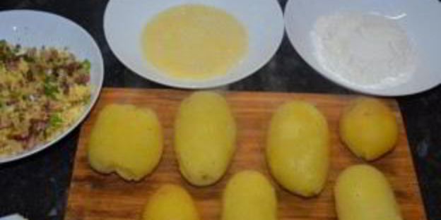 картофель с начинкой