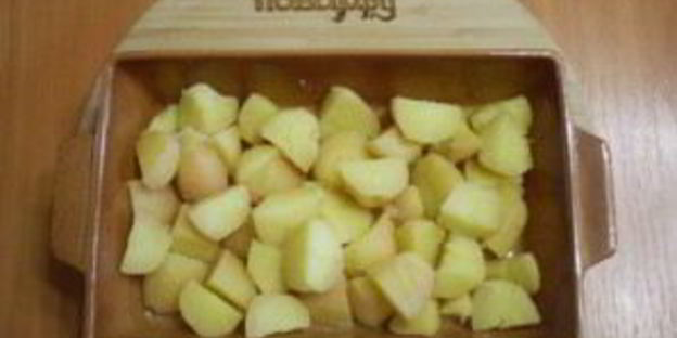 картофель в духовке под соусом