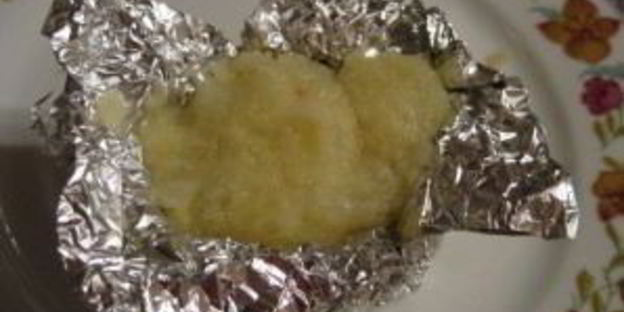 картофель в фольге с сыром