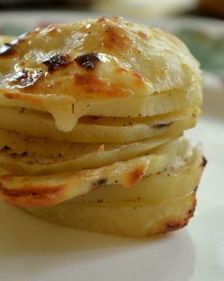 Картофель в формочках