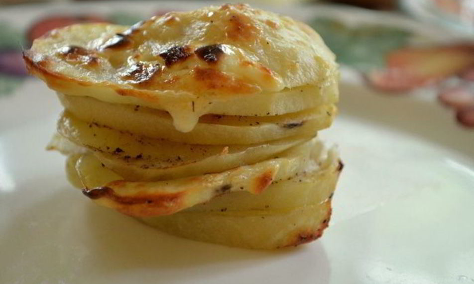 Рецепт картофеля в формочках