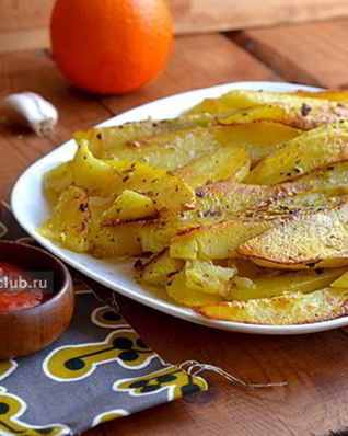 Картофель в рукаве