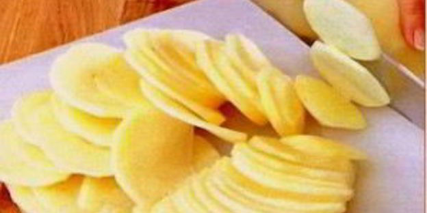 картофель в сливках