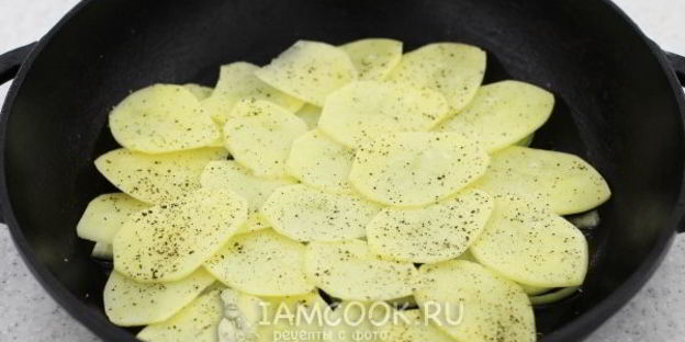 картофель в сметане, в духовке