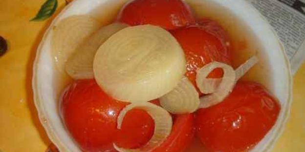 картофель жареный с помидорами