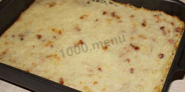 картофельная бабка в духовке