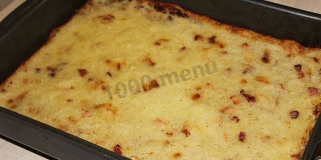 картофельная бабка в духовке