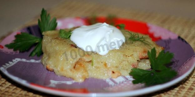 картофельная бабка в духовке