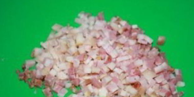 картофельные крокеты с ветчиной