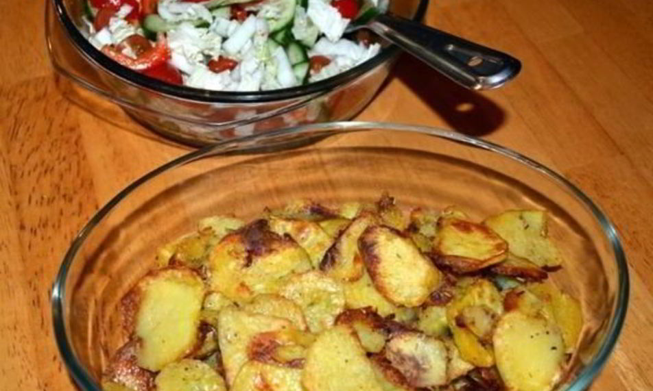 Рецепт хрустящего картофеля в духовке