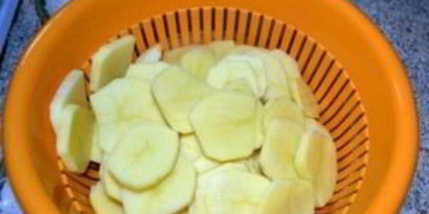 хрустящий картофель в духовке