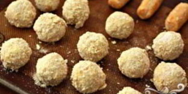 крокеты с индейкой и сладким картофелем