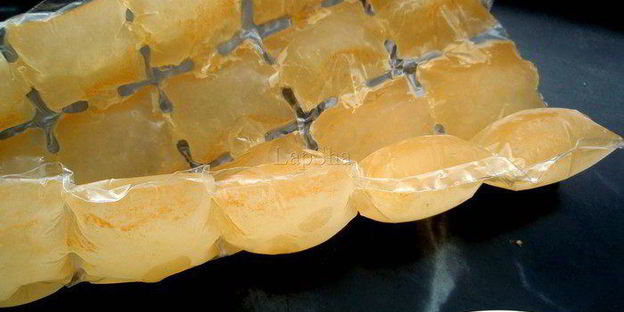 молодой картофель с легкой фетой и базиликом