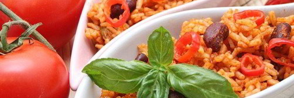 Рис по-мексикански с фасолью