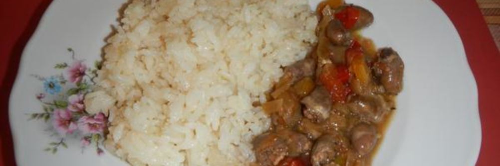 Рис с чесноком